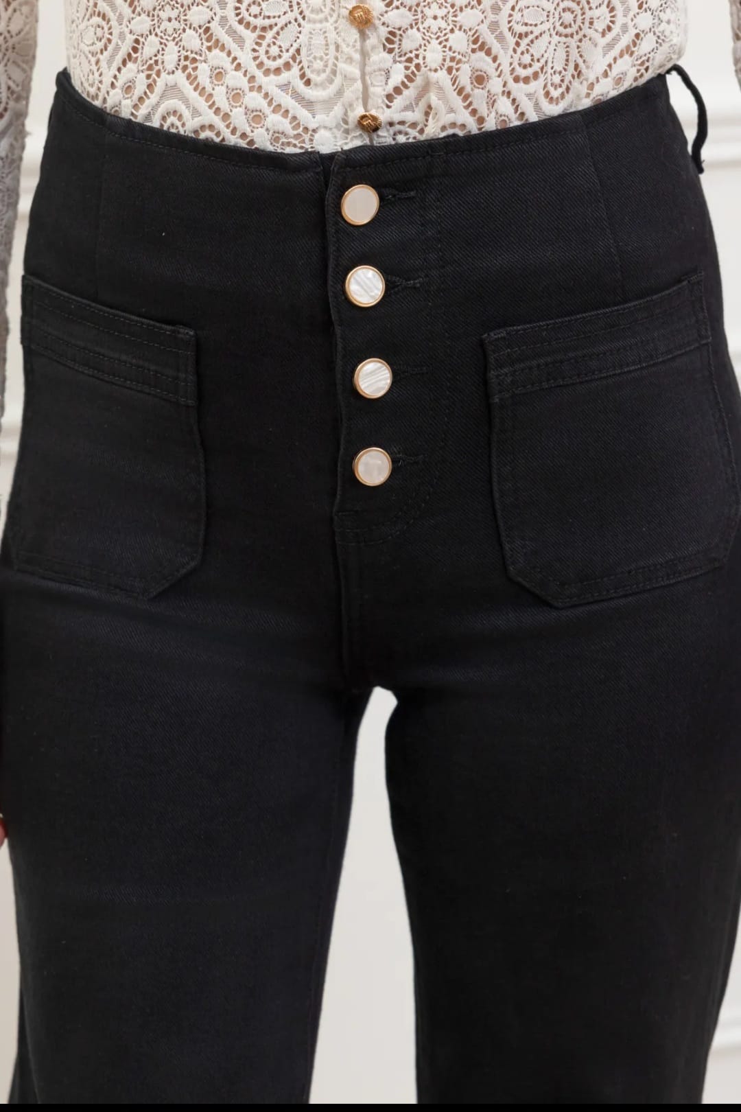 Folyrose Jeans - Black