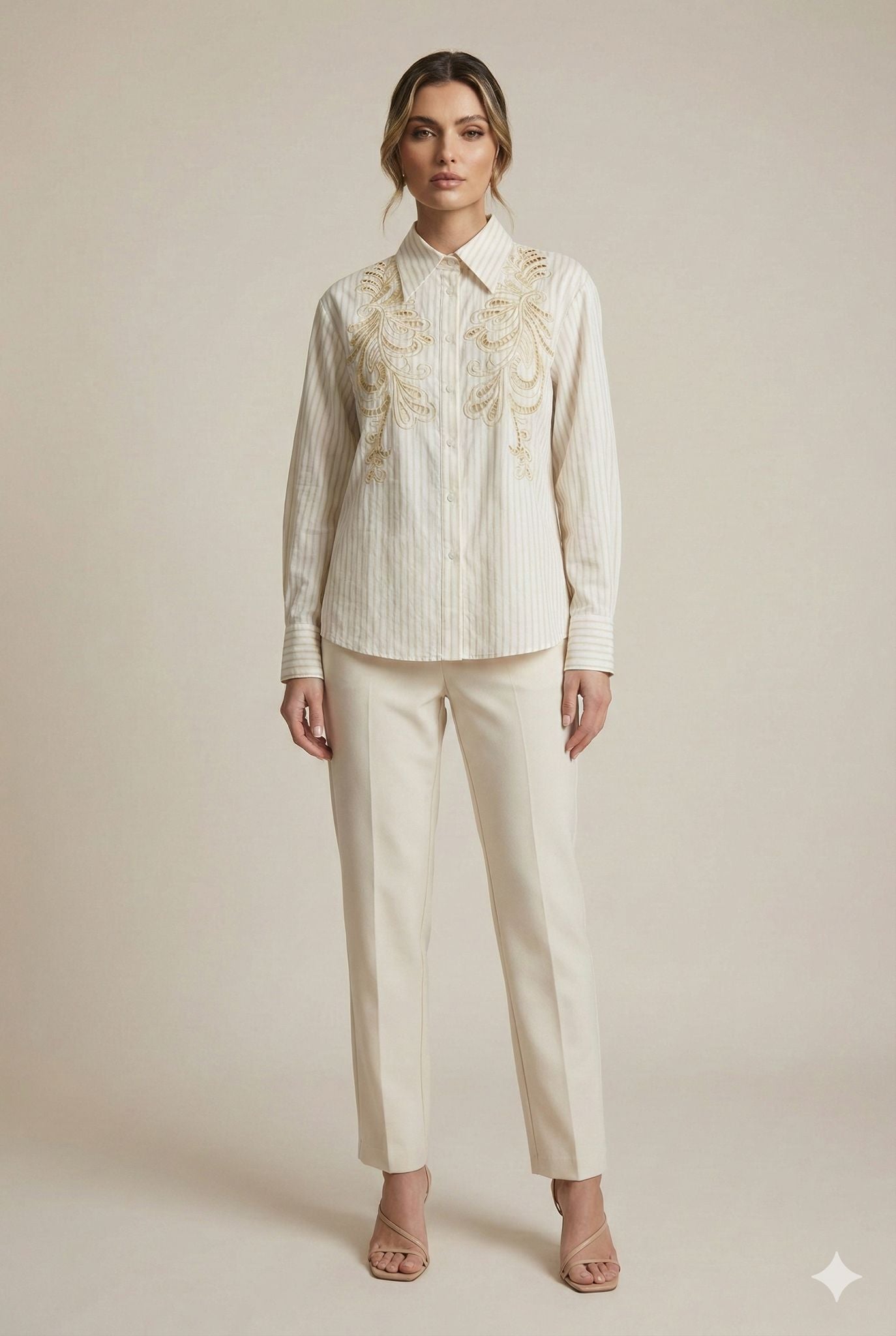 Reme - Cotton Blouse - Pink