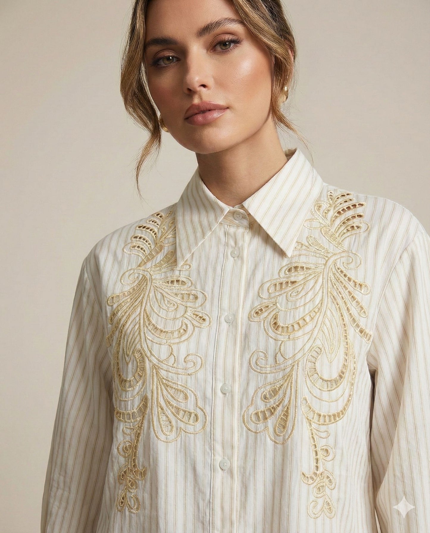 Reme - Cotton Blouse - Pink